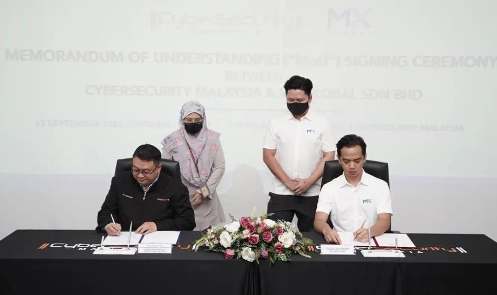 Memorandom of Understanding (MOU) Signing Ceremony Between CyberSecurity Malaysia & MX Global Sdn Bhd 